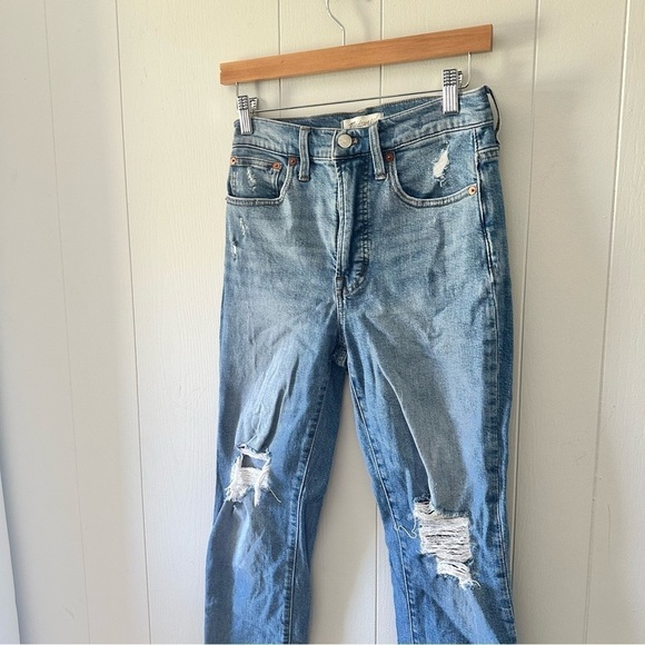 Madewell The Perfect Vintage Jean Jeans In Denman Wash 25 - Picture 10 of 13
